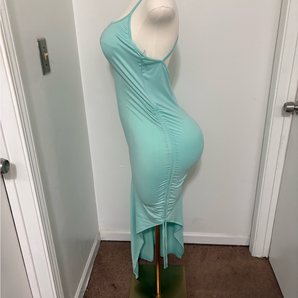 Elegant Mint High Low Dress NWT